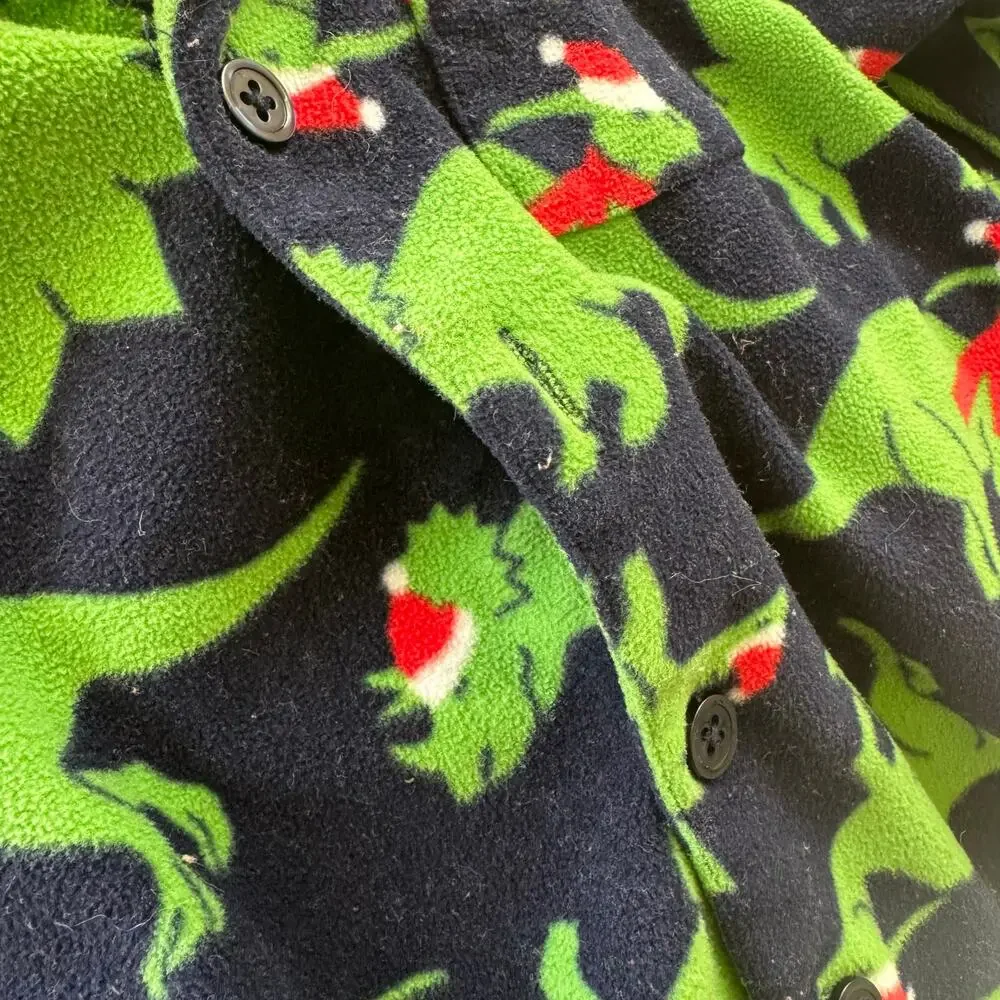 Bundle of babyGap Fleece Pajama Sets: Christmas Dinosaurs and Abominable Snowman